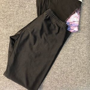 subtly sparkley black leggings *free w/ purchase*